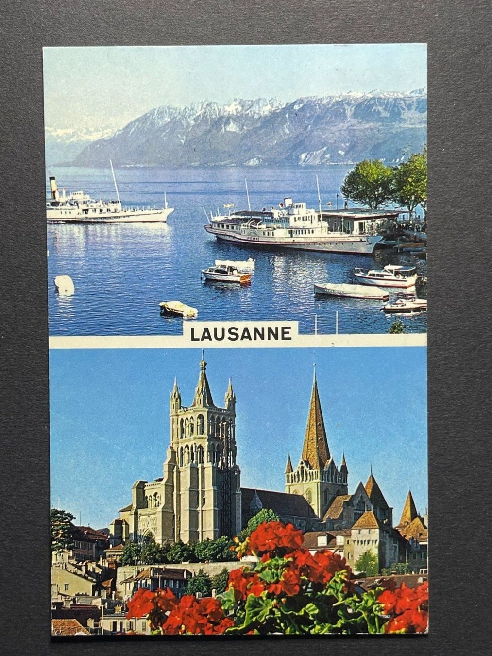 Cartoline postali: Lausanne - zwei Ansichten – Usato da Steg VS venduto da _vinci_