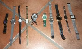 Damenuhren diverse 10 Stk.