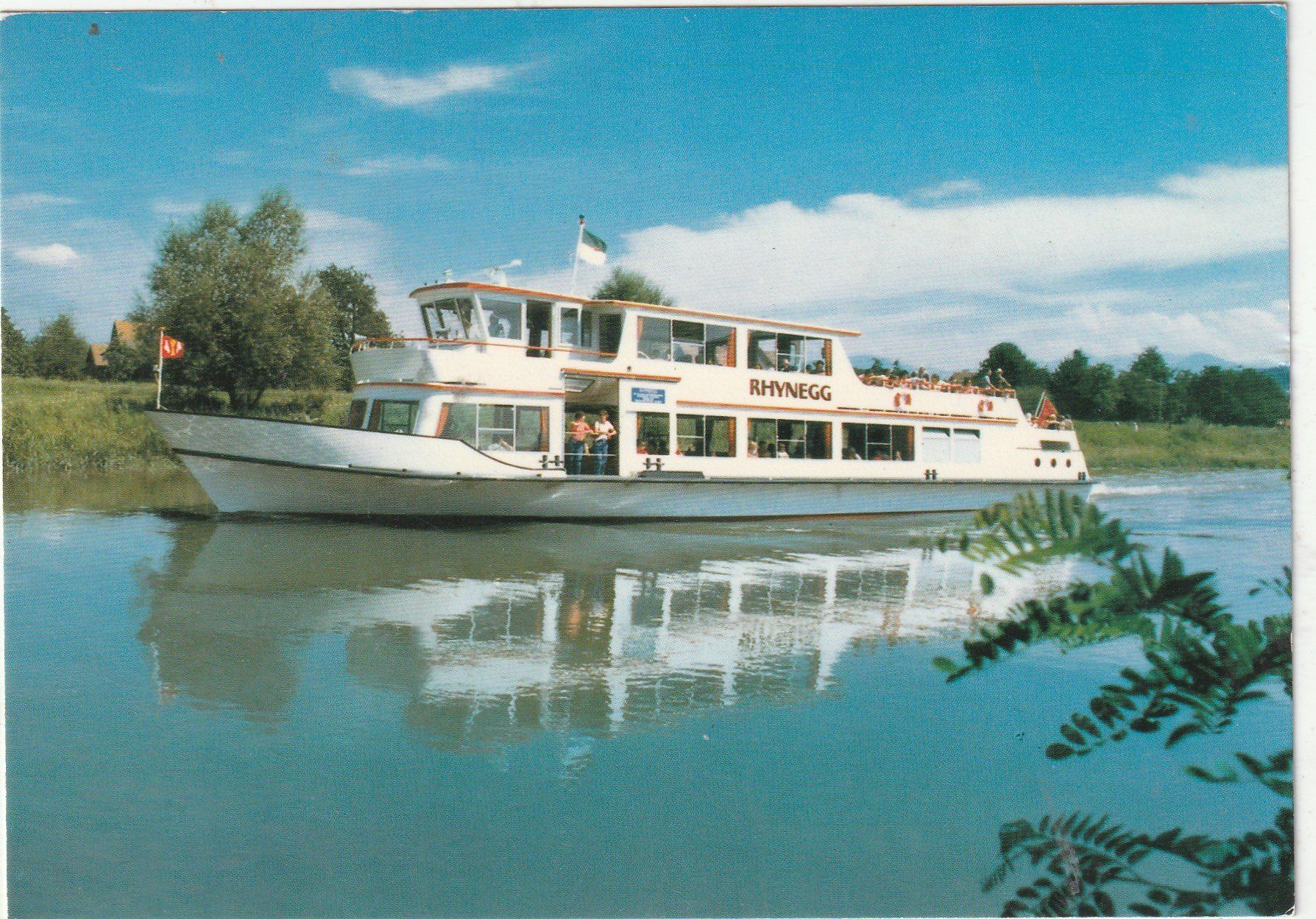 Cartoline postali: Motorschiff Rhyniegg – Usato da Lumbrein venduto da made02