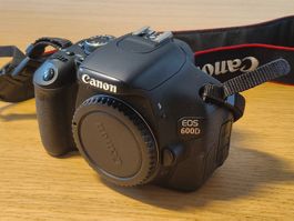 Canon EOS 600D mit Zubehör - Sehr guter Zustand