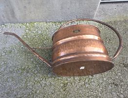Alte Kupfer Giesskanne – Schweizer - Handarbeit „Fiosa“