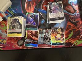One Piece Card Game Konvolut verschiedene Karten neu