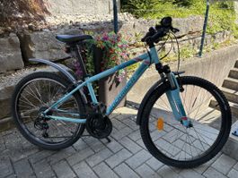 Kinder Velo Rockrider türkis 24 Zoll