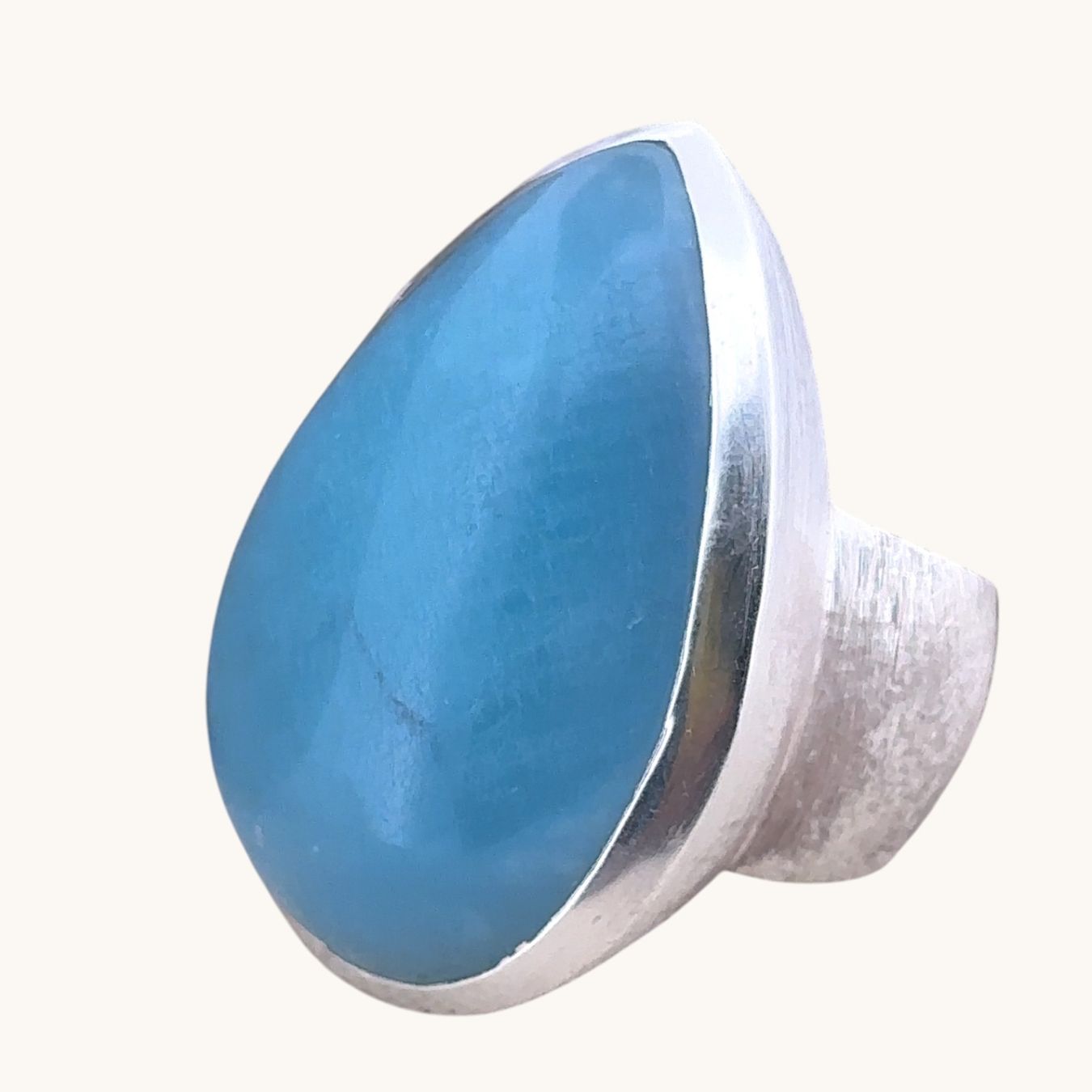Olga Ribler Ringe: Silberring mit Aquamarin, Gr. 56 – Neu (gemäss Beschreibung) aus Luzern von MonikaS03 5