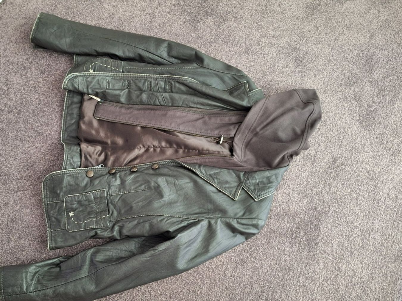 Jacken: Damen Lederjacke NavyBoot, schwarz – Gebraucht aus Bürglen TG von Katerlumpi.19 2