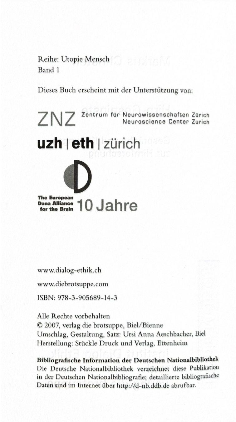 Libri: Markus Christen, Hirn-Gespinste – Nuovo (secondo la descrizione) da Sarnen venduto da Livres 2