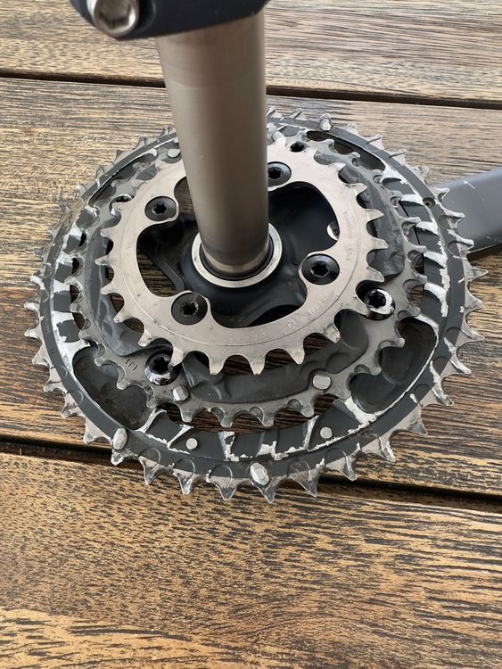 TRP M-860 DH7 Schaltgruppe – Komplettset Für Mountainbikes, Schwarz/gold, Inkl. Schaltwerk & Schalthebel