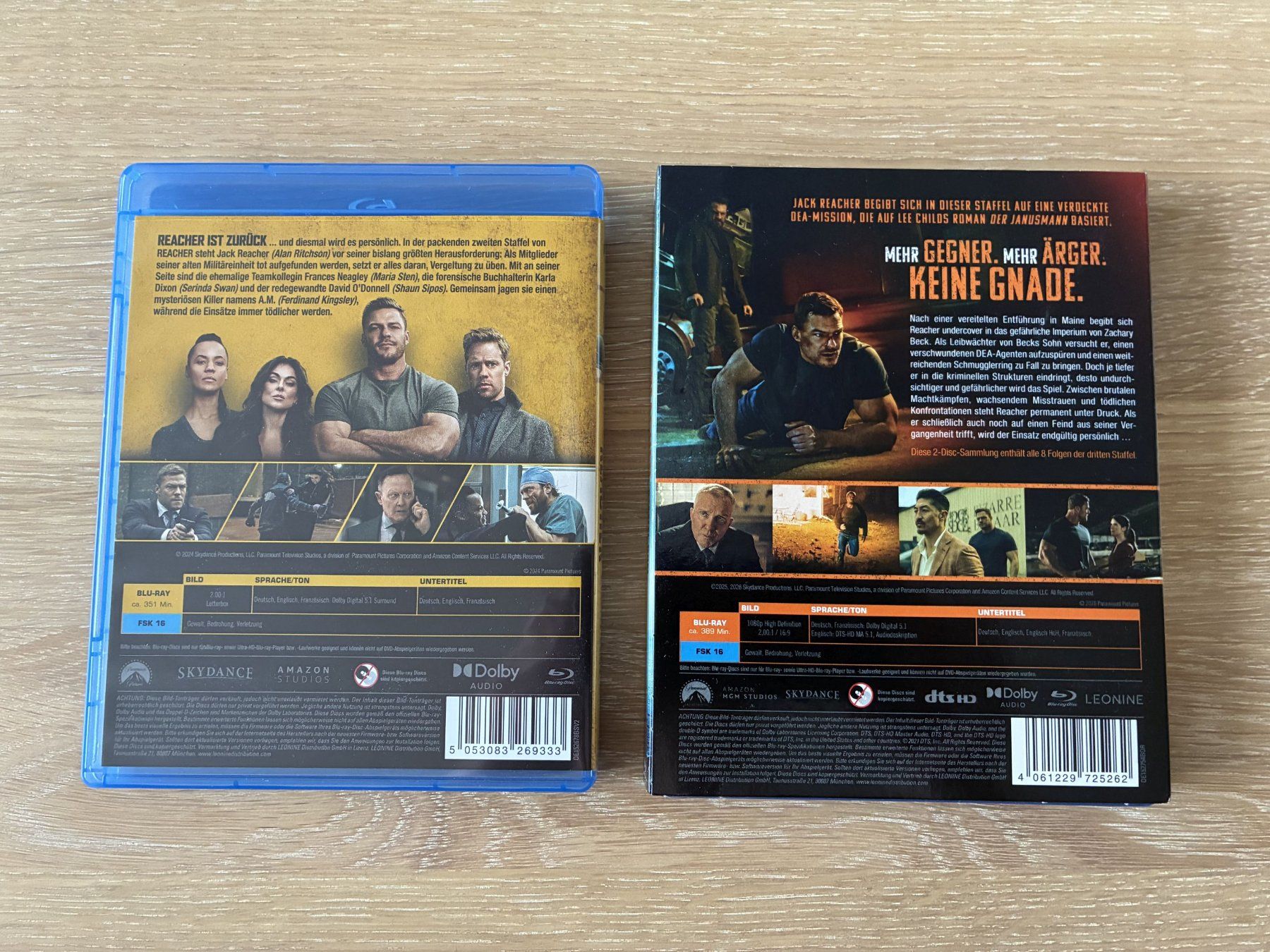 Tutti i DVDs: Reacher - Staffeln 2 + 3 – Nuovo (secondo la descrizione) da Moosseedorf venduto da jfr_7zzy 1
