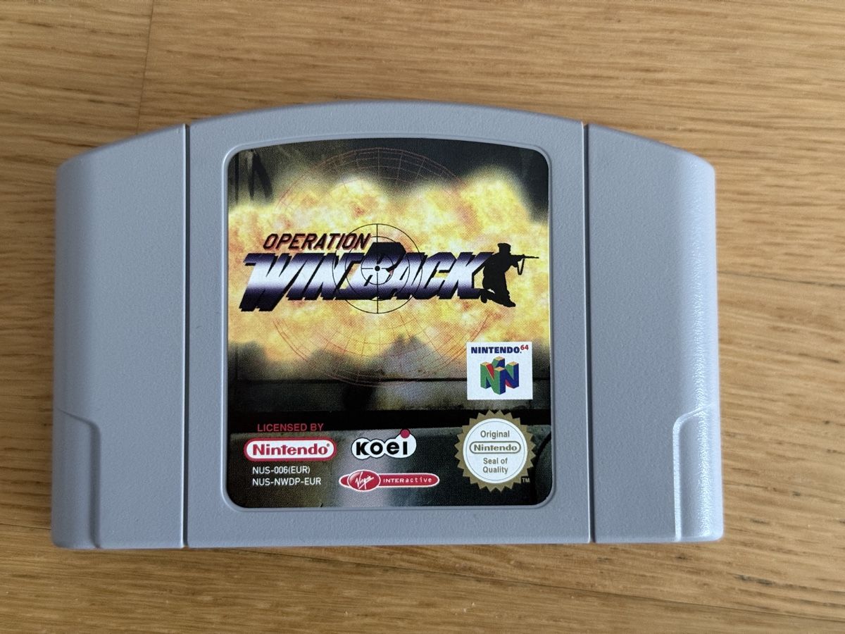 Nintendo Giochi: N64: Operation WinBack PAL – Usato da Basel venduto da Xela86