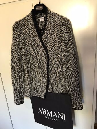Giorgio Armani Strickjacke, Gr. 46 (IT) LARGE Top Zustand!
