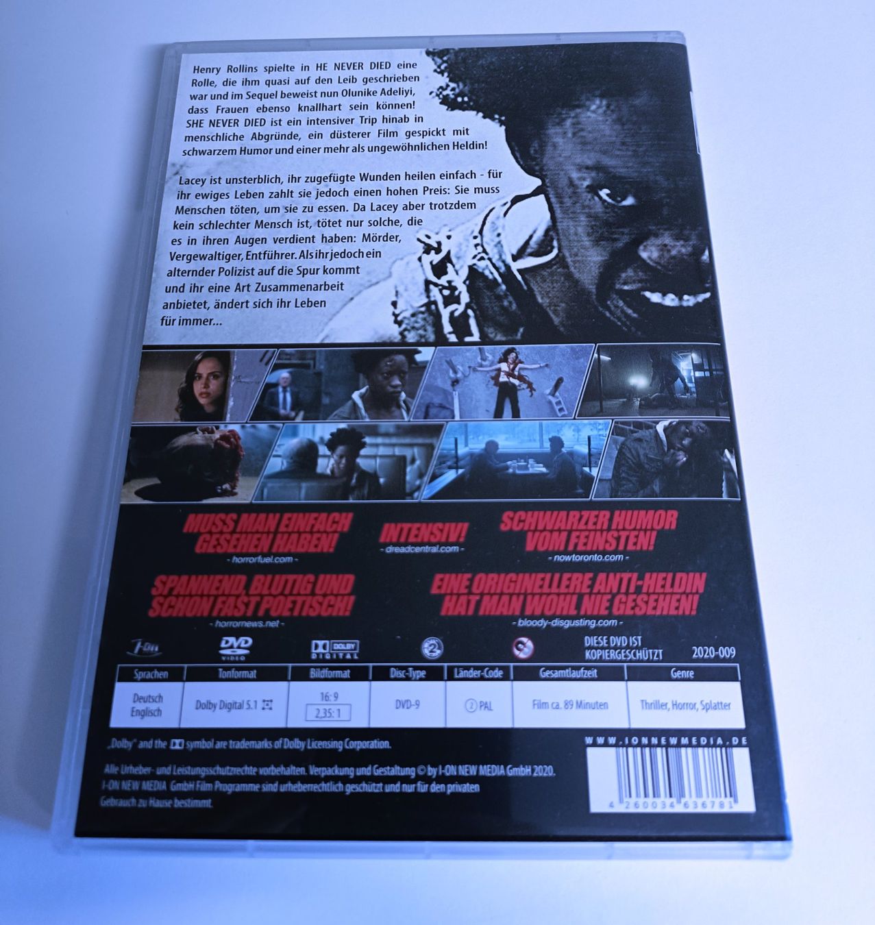 Tous les DVDs: She Never Died | DVD – Neuf avec emballage d'origine à Köniz par Movieportal007 1
