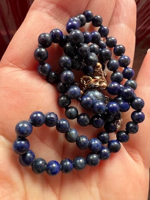 Catenine: Echte Schöne Kette aus Lapislazuli. – Usato da Neerach venduto da romiping