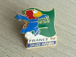 Pin World Cup France’98 Saudi Arabien