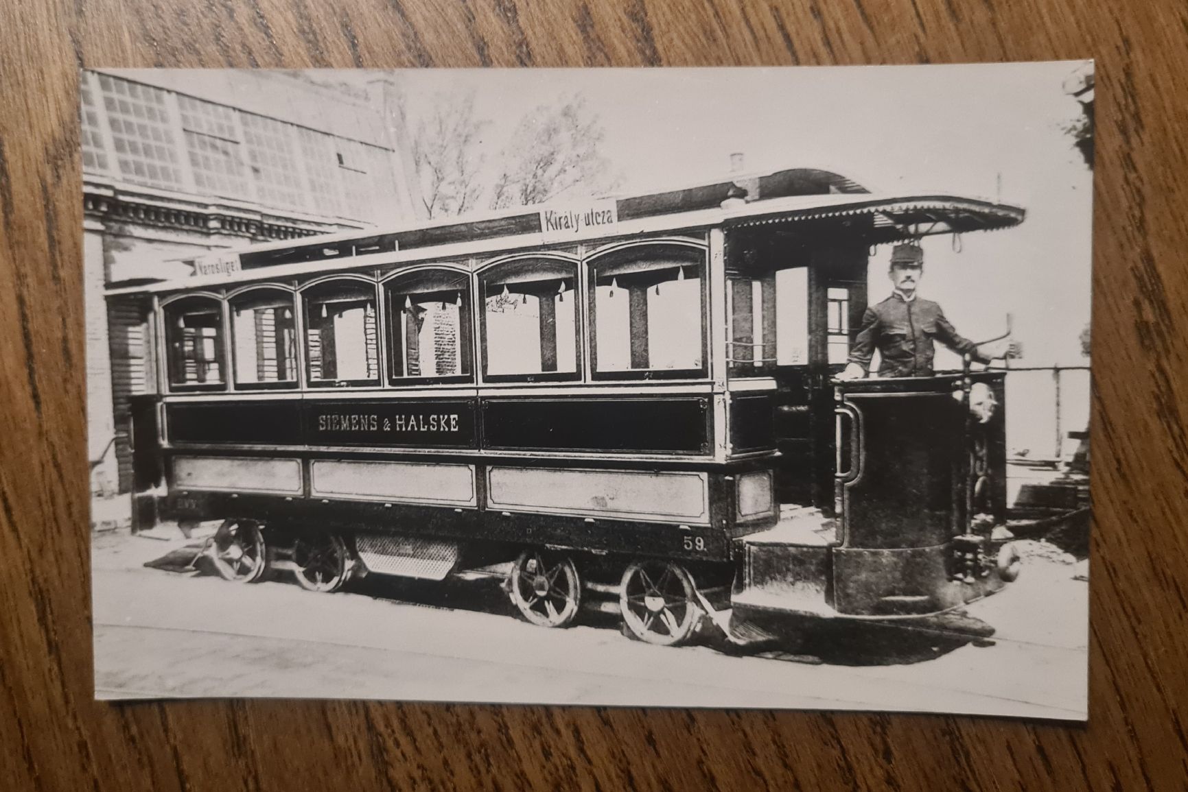 Foto & Immagini: Foto antike Budapester Strassenbahn – Usato da Ebikon venduto da Donar50