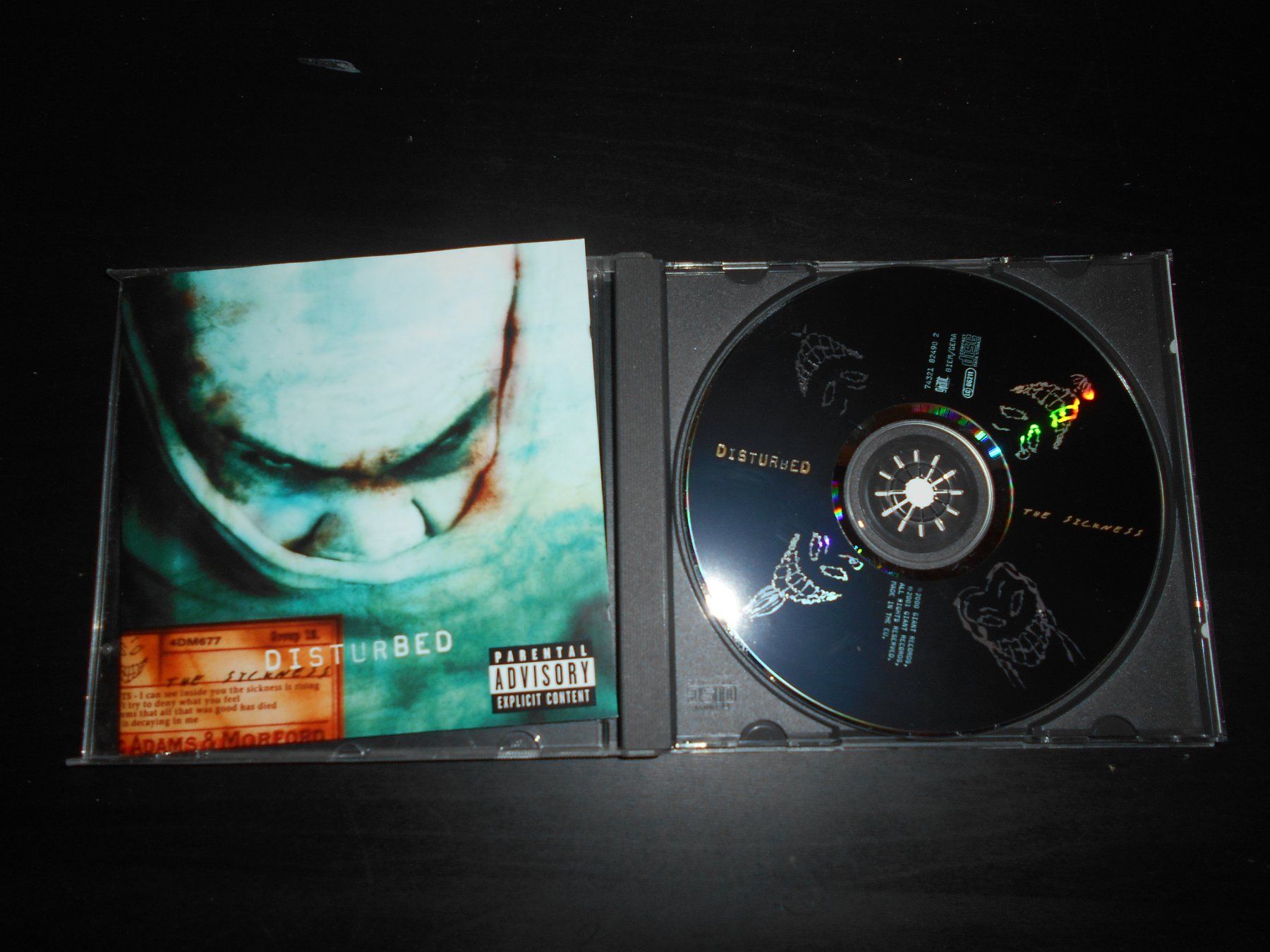 CD: Disturbed – The Sickness / 2000 – Usato da Aarberg venduto da witchhunter01