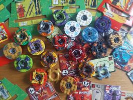Lego Ninjago Spinner viele mit Schlangensujet - Rarität