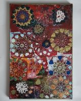 Encaustic-Wachskunst Mandalas Bild