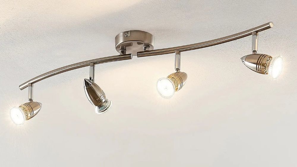 Philips Limbali Deckenspots 4er Set – 50W, GU10, Weiß, Mit Flexiblen Spots & ClickFix-Montage