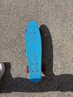 Skate cruiser MoovnGo bleu type Penny board