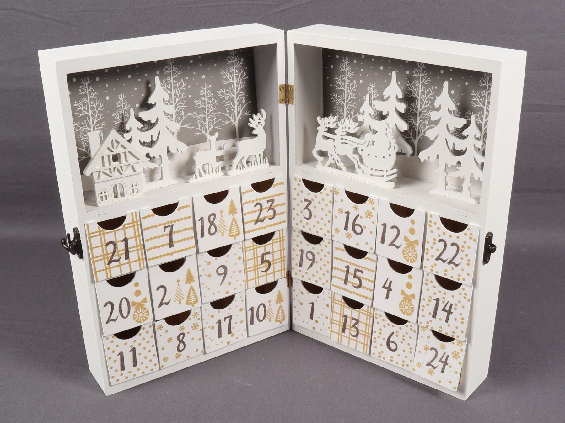 Calendari: GLORY LIGHT Adventskalender Rentier – Nuovo (secondo la descrizione) da Steinen venduto da Restwert_Steinen 1