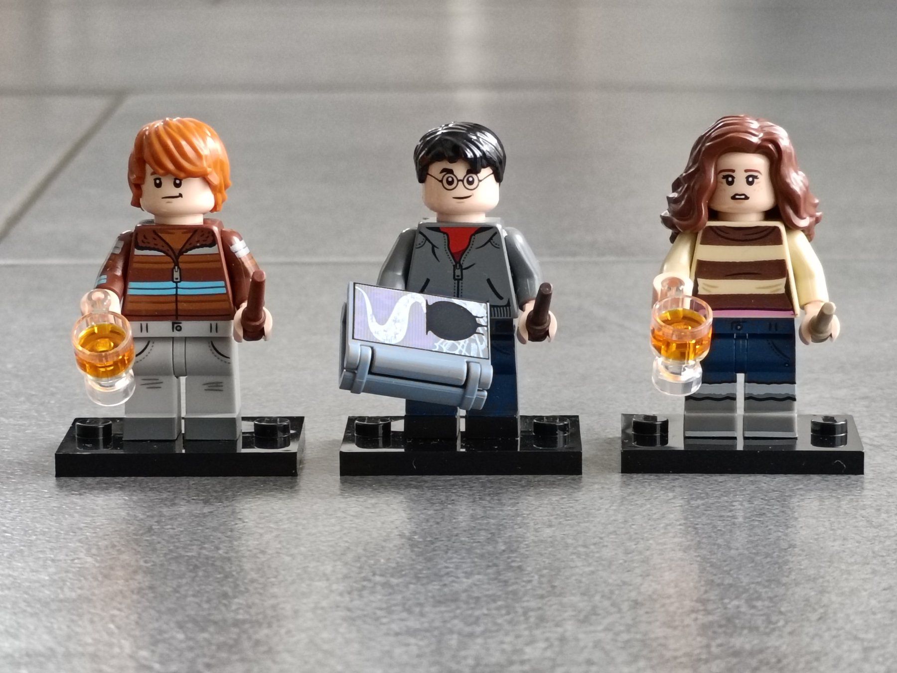 Lego Figuren: LEGO Harry Potter: Harry, Hermoine, Ron – Neu (gemäss Beschreibung) aus Tägerig von Gaston_99