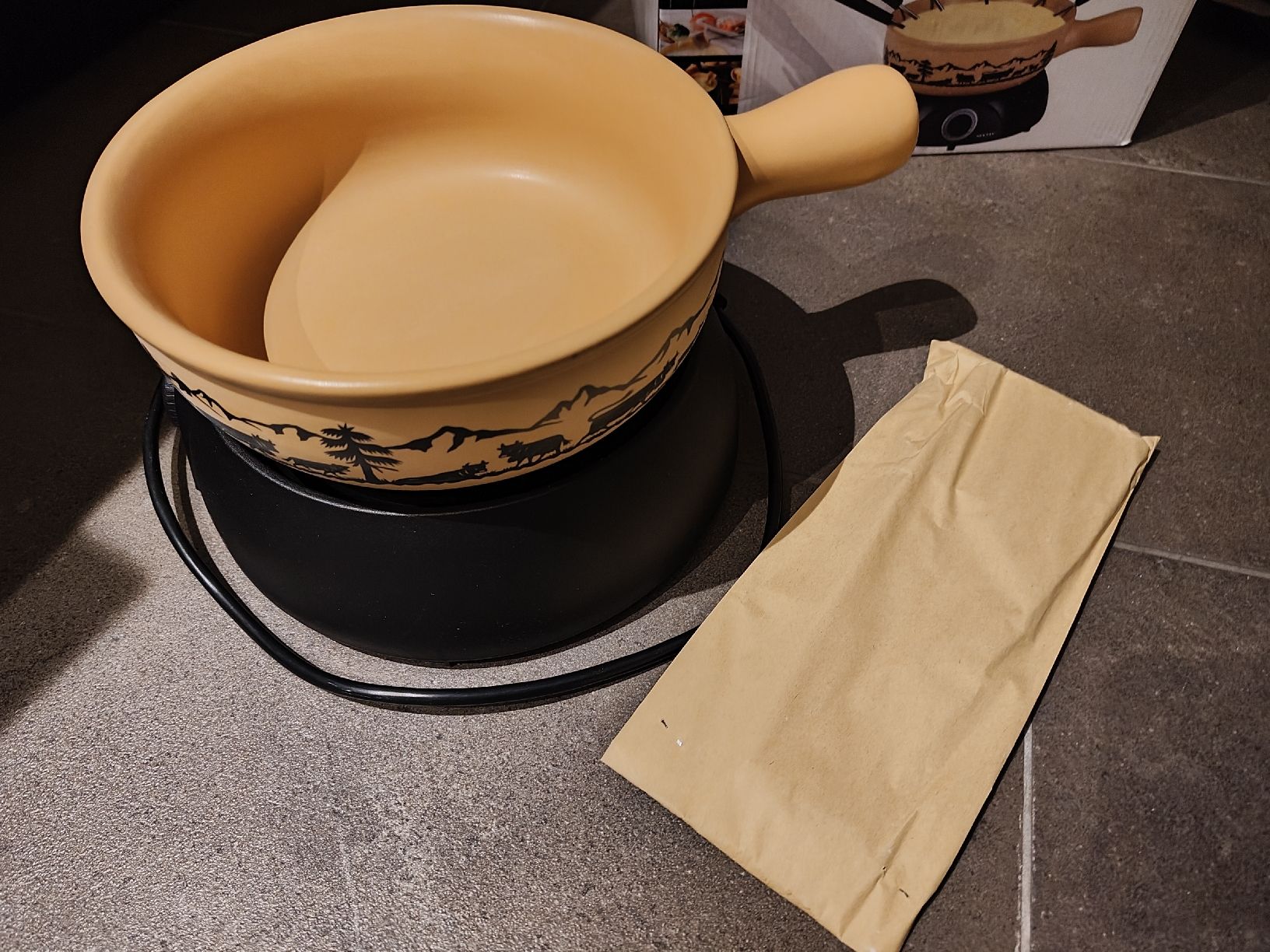 Elettrodomestici da cucina: Elektro Käsefondue-Set – Nuovo (secondo la descrizione) da Zeglingen venduto da Vanillacoke 5