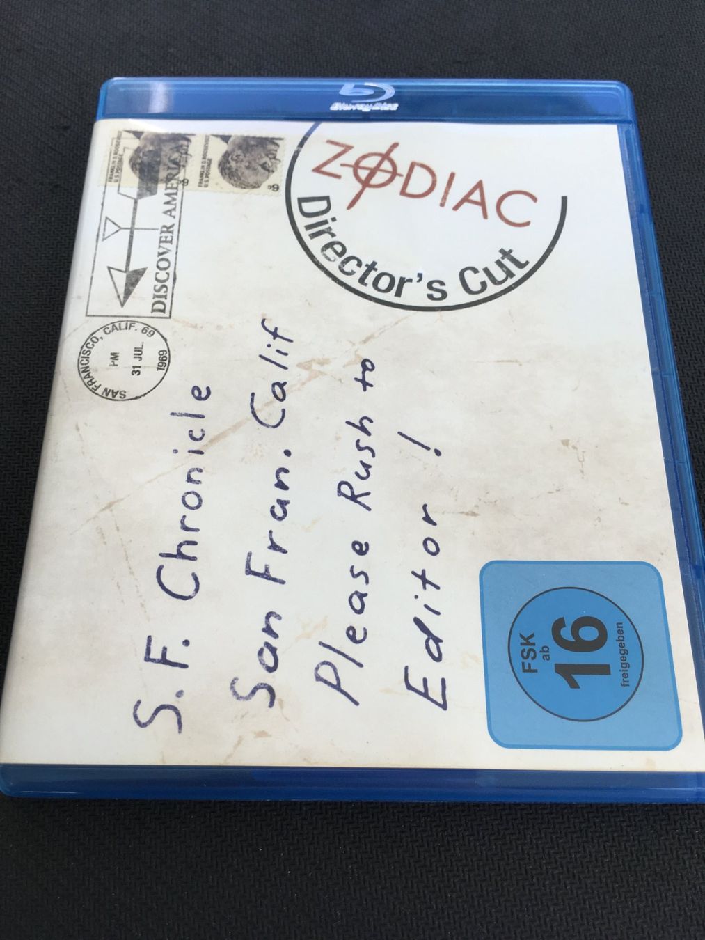Tutti i DVDs: Zodiac - Director's Cut [Blu-ray] – Usato da St.Gallen venduto da MedienJoe