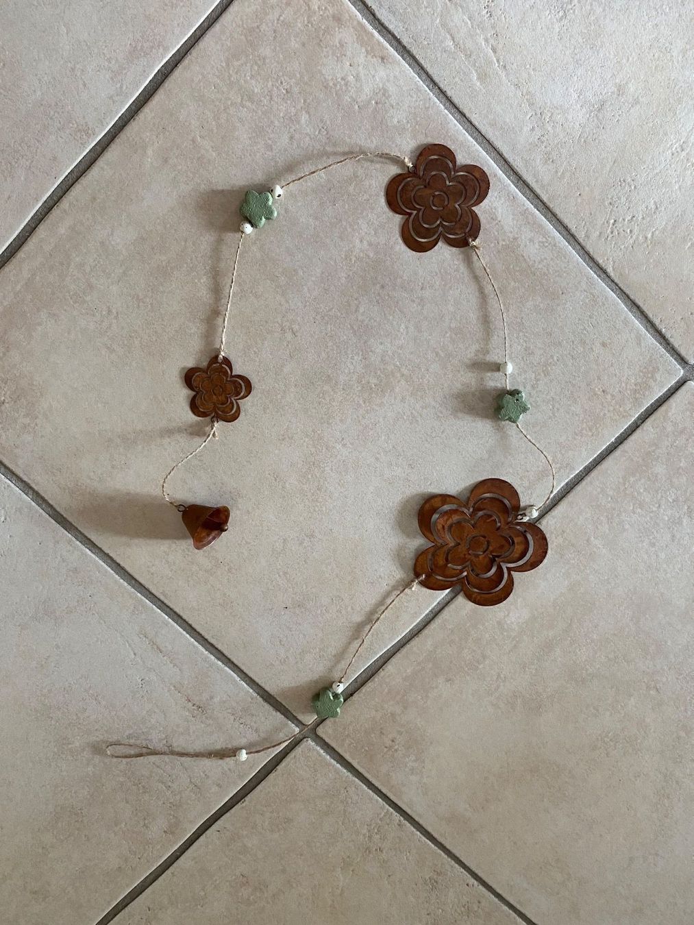 Tutte le decorazioni: Neu! Girlande oder Hänger Rostblumen – Nuovo (secondo la descrizione) da Balsthal venduto da Uroby 4