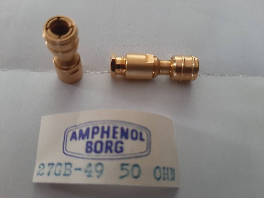 Componenti elettronici: Connecteurs Amphenol Borg 27CB-49 50 Ohm – Nuovo e nell'imballaggio originale da Lutry venduto da Matteo022