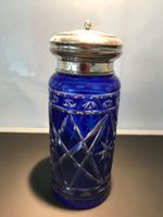 Selten & Antik Vintage Shaker Saint Louis Kristal & Silber