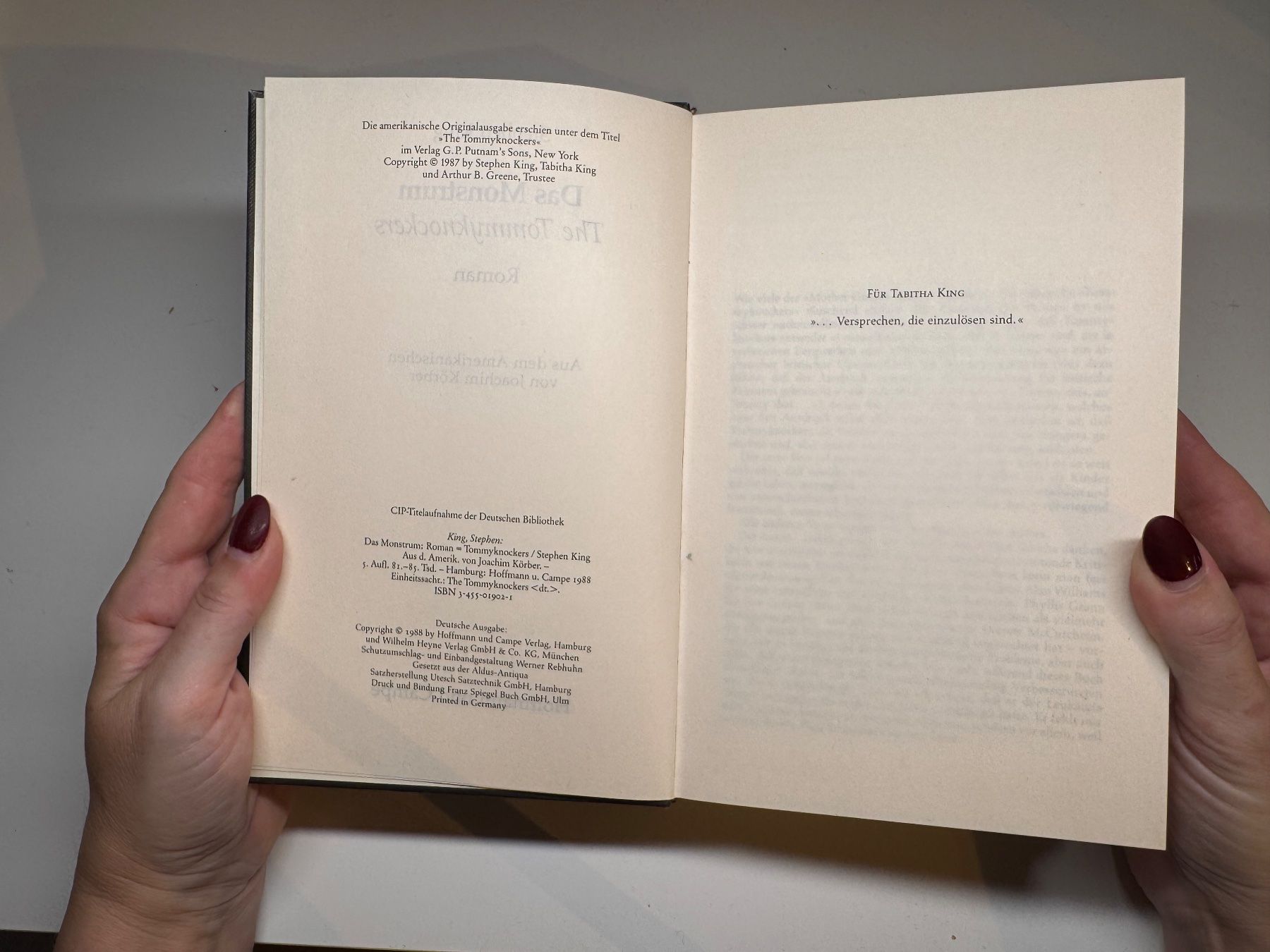 Bücher: ROMAN: Stephen King, Das Monstrum Tommyknockers – Gebraucht aus Grosswangen von Deutsche_Romane 2