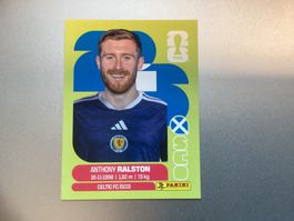 Sammelbild Anthony Ralston Celtic FC Panini United Edition