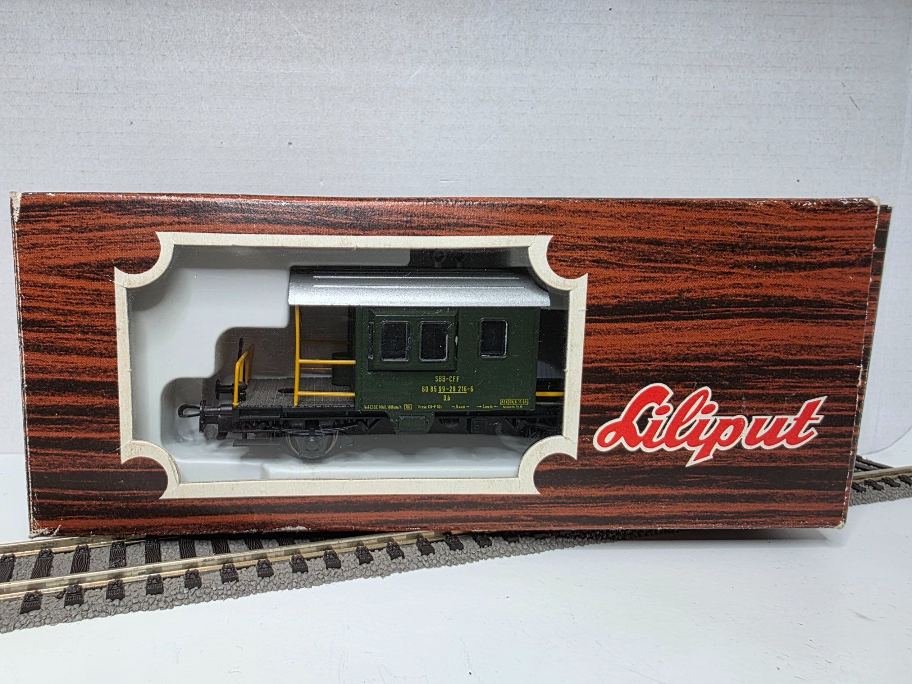 Liliput Modellini di ferrovie: Liliput SBB Sputnik AC Achsen HO – Usato da Schwarzenburg venduto da hebusch54 2