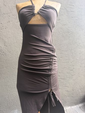 Robe femme marron taille M bon état