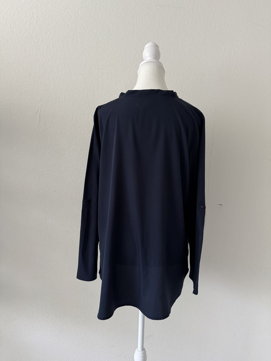 Camicette: Dunkelblaue Bluse von ambria selection, Grösse 44 – Nuovo (secondo la descrizione) da Zürich venduto da cli_fv8x 1