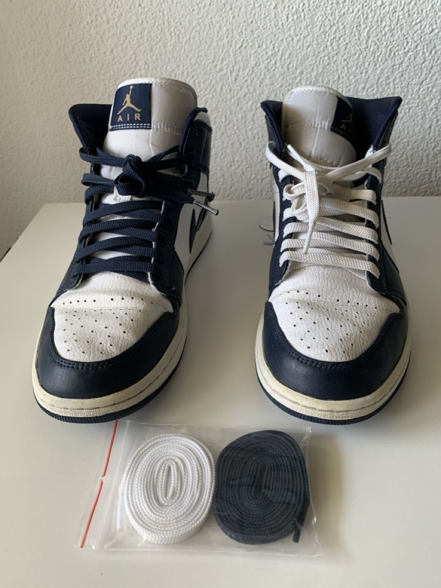 Jordan Herrenschuhe: Air Jordan 1 Mid Navy Gr.44 – Gebraucht aus Bachenbülach von Evolii7 1