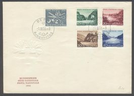 FDC Pro Patria 1956, Stempel deutsch