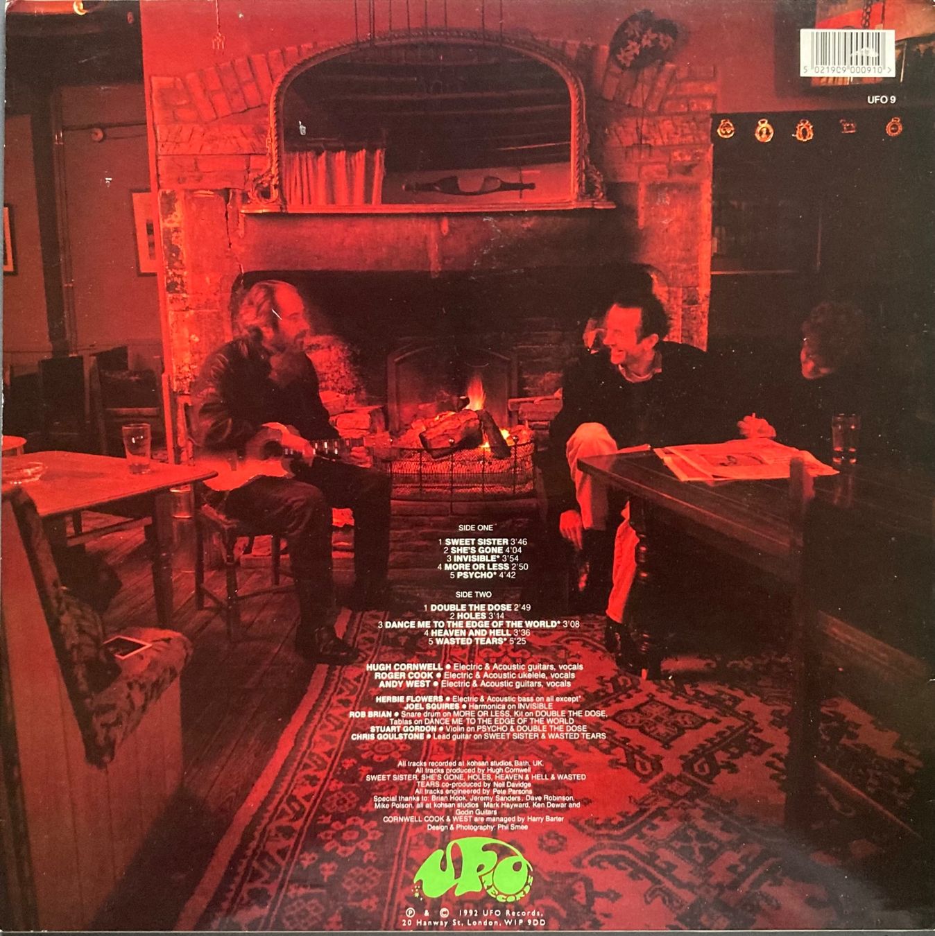 Dischi in vinile: CCW FEATURING HUGH CORNWELL, ROGER COOK ANDY WEST - CCW – Usato da Poliez-Pittet venduto da Newtown-Records 1