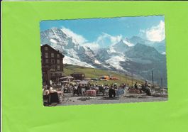 Kleine Scheidegg-Terrasse-belebt