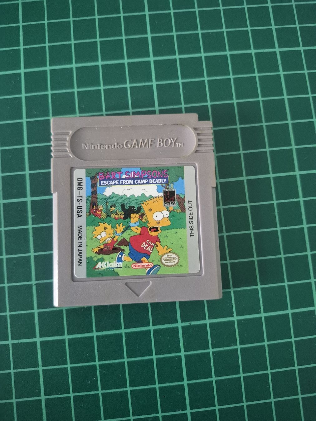 Nintendo Giochi: Bart Simpson's Escape From Camp Deadly GameBoy  – Usato da Meyrin venduto da Retro-GZ