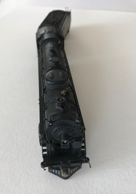 Locomotive Vapeur Tenshodo – Type US 4-6-4 AT&SF – HO 1/87 – Occasion Japon