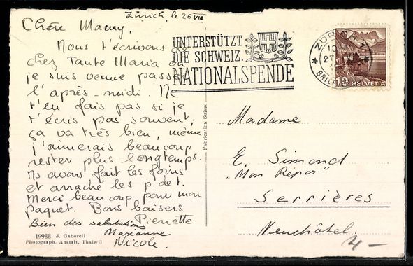 Cartoline postali: AK Arosa, Auf Maran, Winteransicht – Usato da Berlin venduto da bartko-reher 1