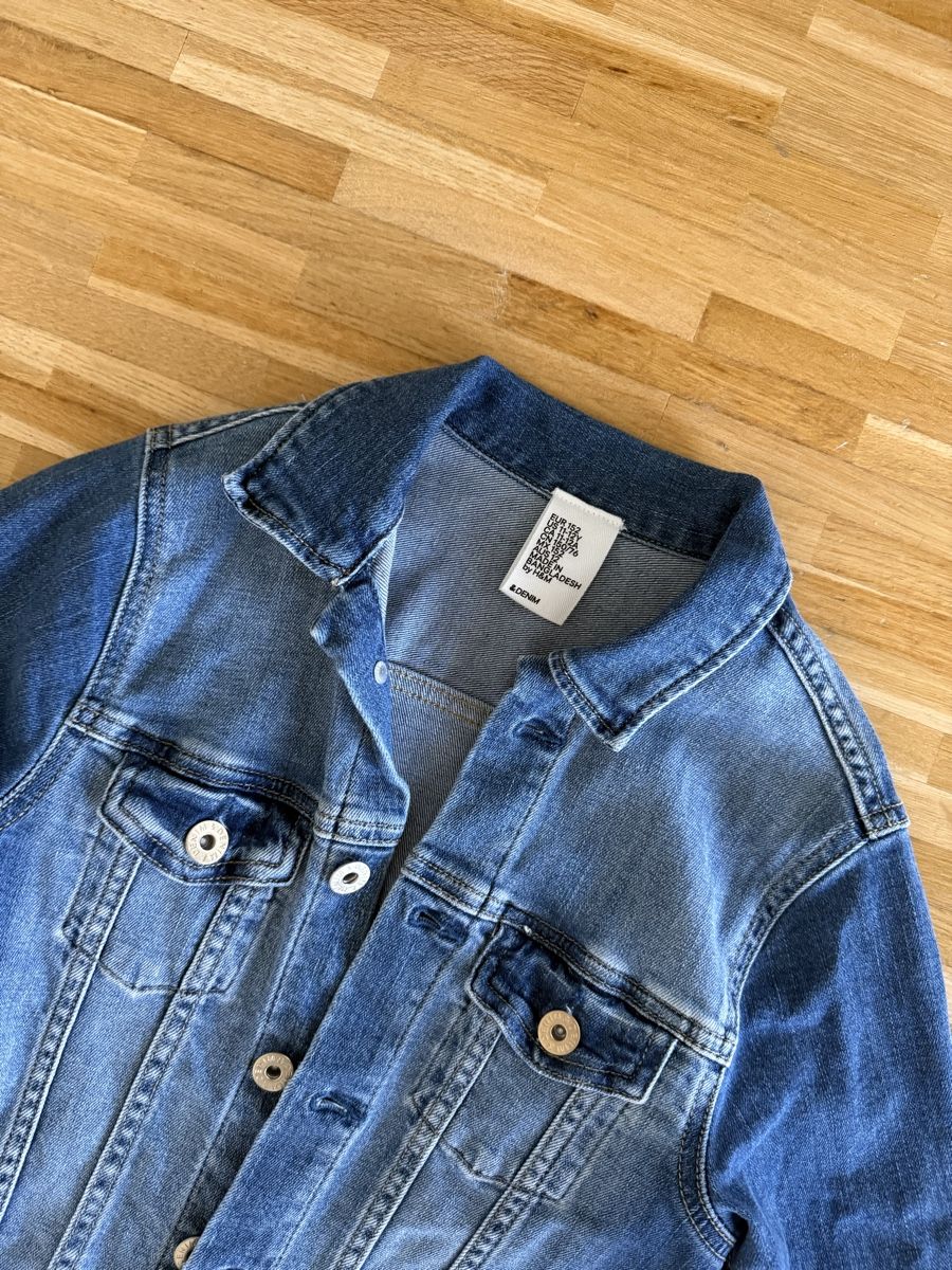 H&M Giacche & Cappotti: Jeans Jacke H&M Gr. 152 – Usato da Zürich venduto da pluto124 2