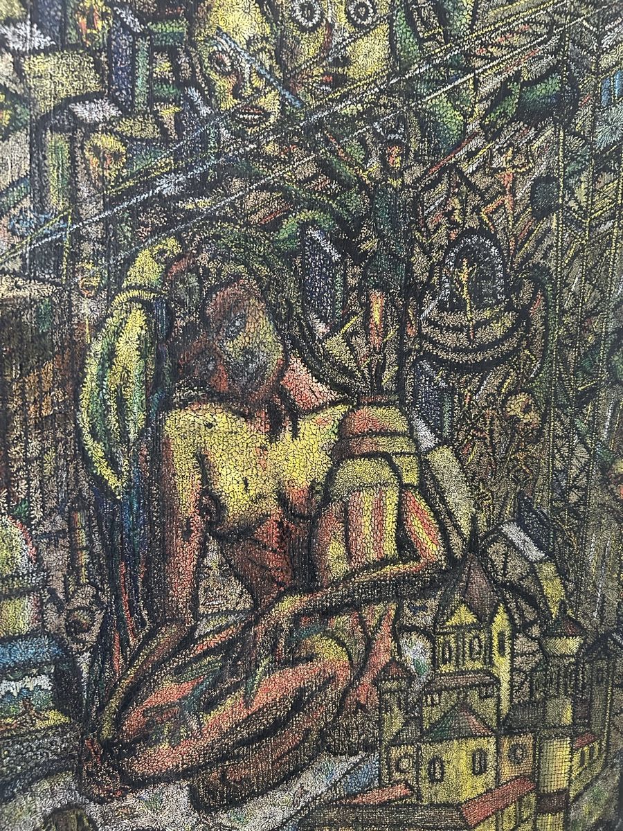 Gemälde: Freddy Gerber Original 1981 Ölgemälde – Gebraucht aus Glarus von KunstWerkEr-LS87 1