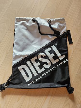 Diesel Bag, schwarz/weiss, guter Zustand