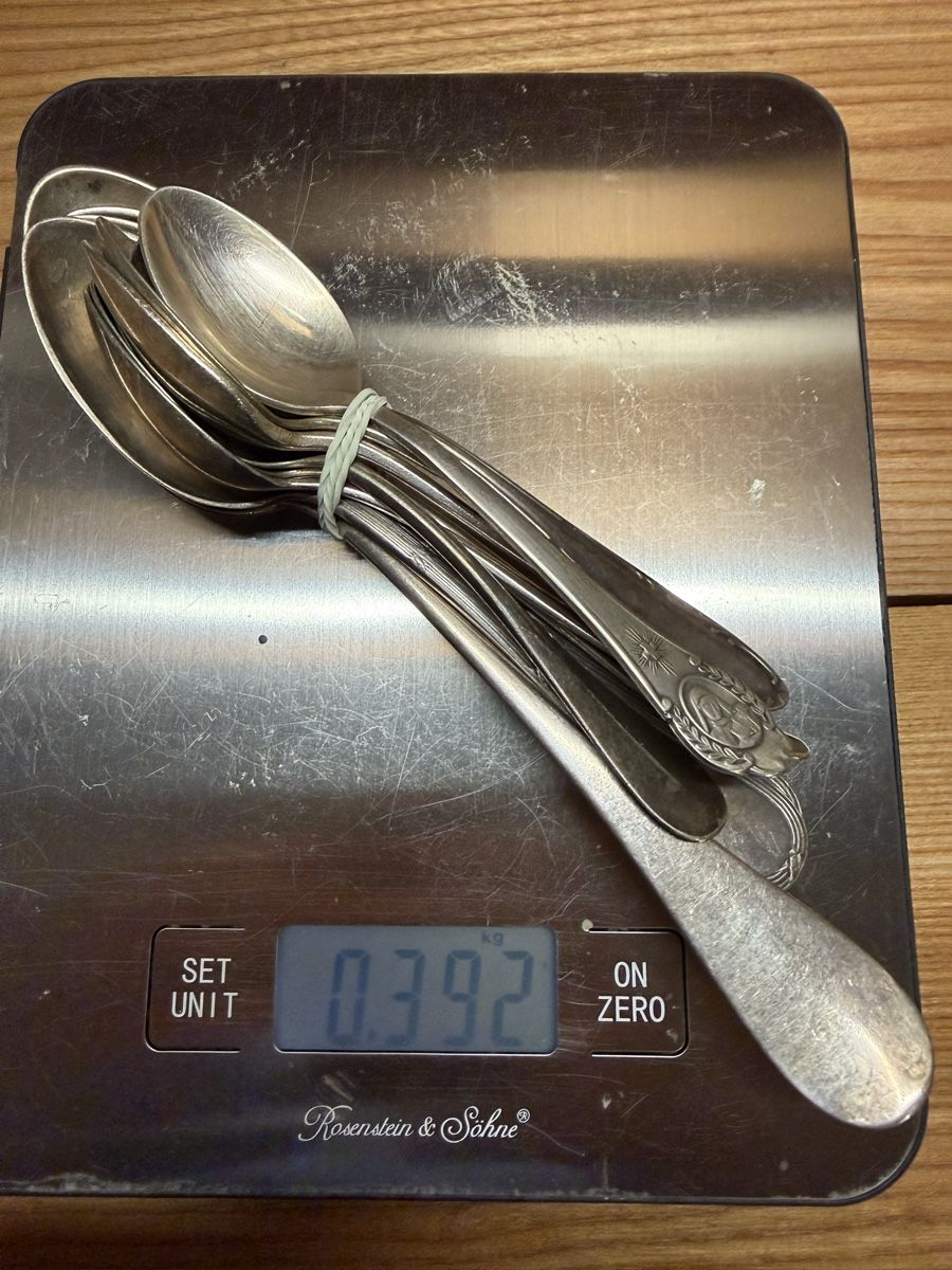 Löffel: Lot Silber Löffel – Gebraucht aus Goldingen von Thomas.Perrin 1