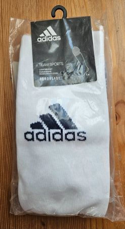 Stulpen NEU adidas weiss KXL Fussball Socken Kinder 12-14 J.
