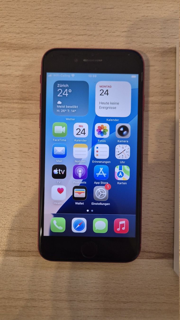 Apple Telefoni cellulari / Smartphones: iPhone SE 2020 64GB Red 3031 – Usato da Münchenbuchsee venduto da MV_Solutions 1