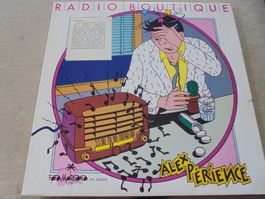ALEX PÉRIENCE " Radio Boutique "dédicacé / LP Suisse 1984