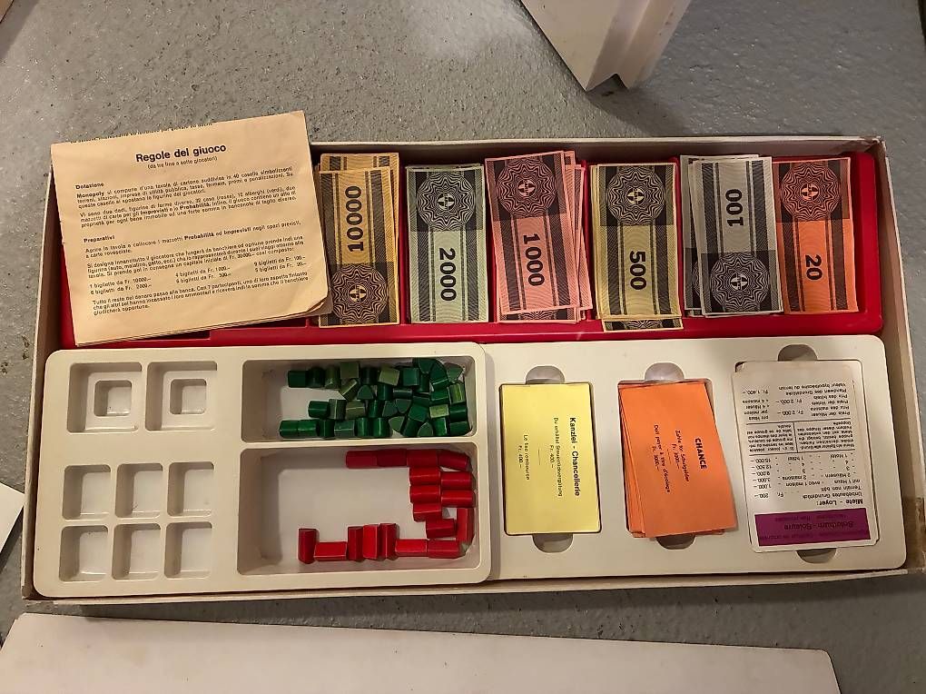 Giochi: Monopoly Carlit Schweiz Edition (Vinteage) – Usato da Langnau am Albis venduto da nilspedro 1